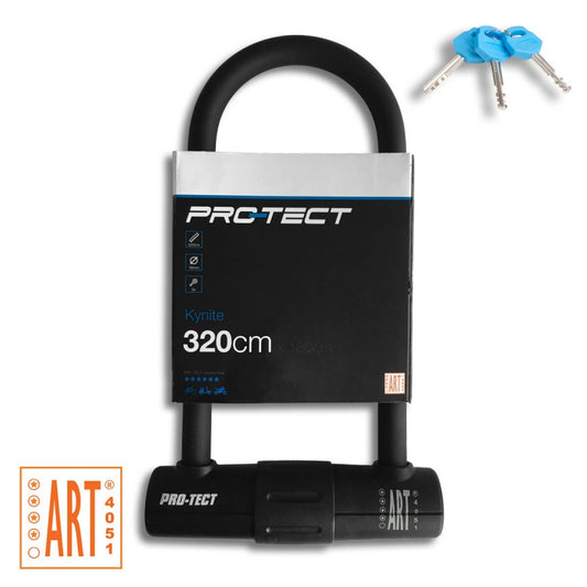 Pro-Tect Kynite ART-4 beugelslot zwart 180 mm. x 320 mm.