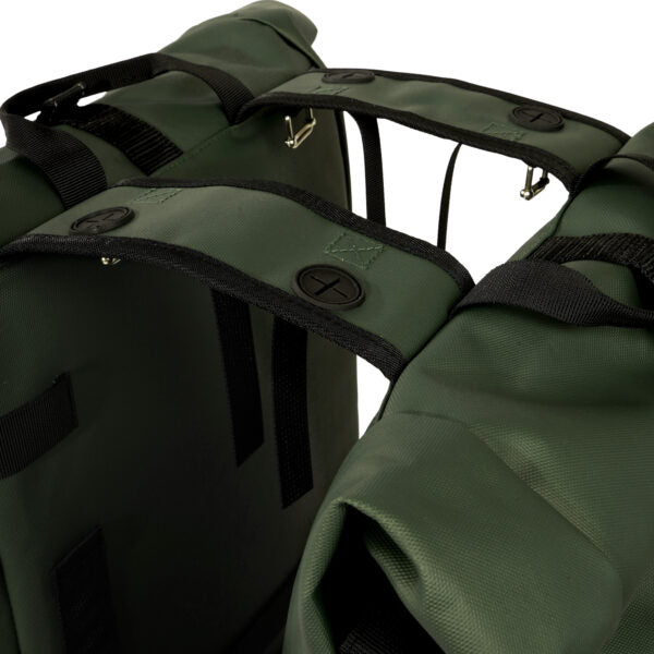 Urban Proof Double Rolltop Bag 38L Forest Green - Recycled