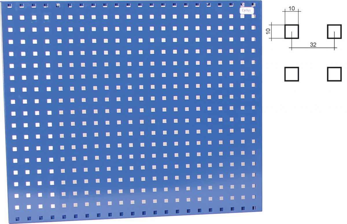 Cyclus gereedschapspaneel B=75cm/H=60cm voor werkbank