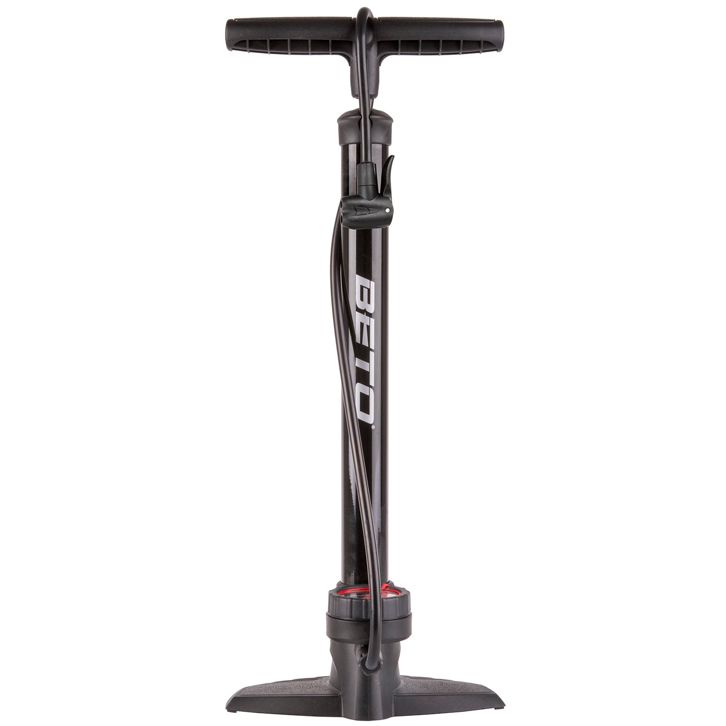 Beto pomp met manometer zwart