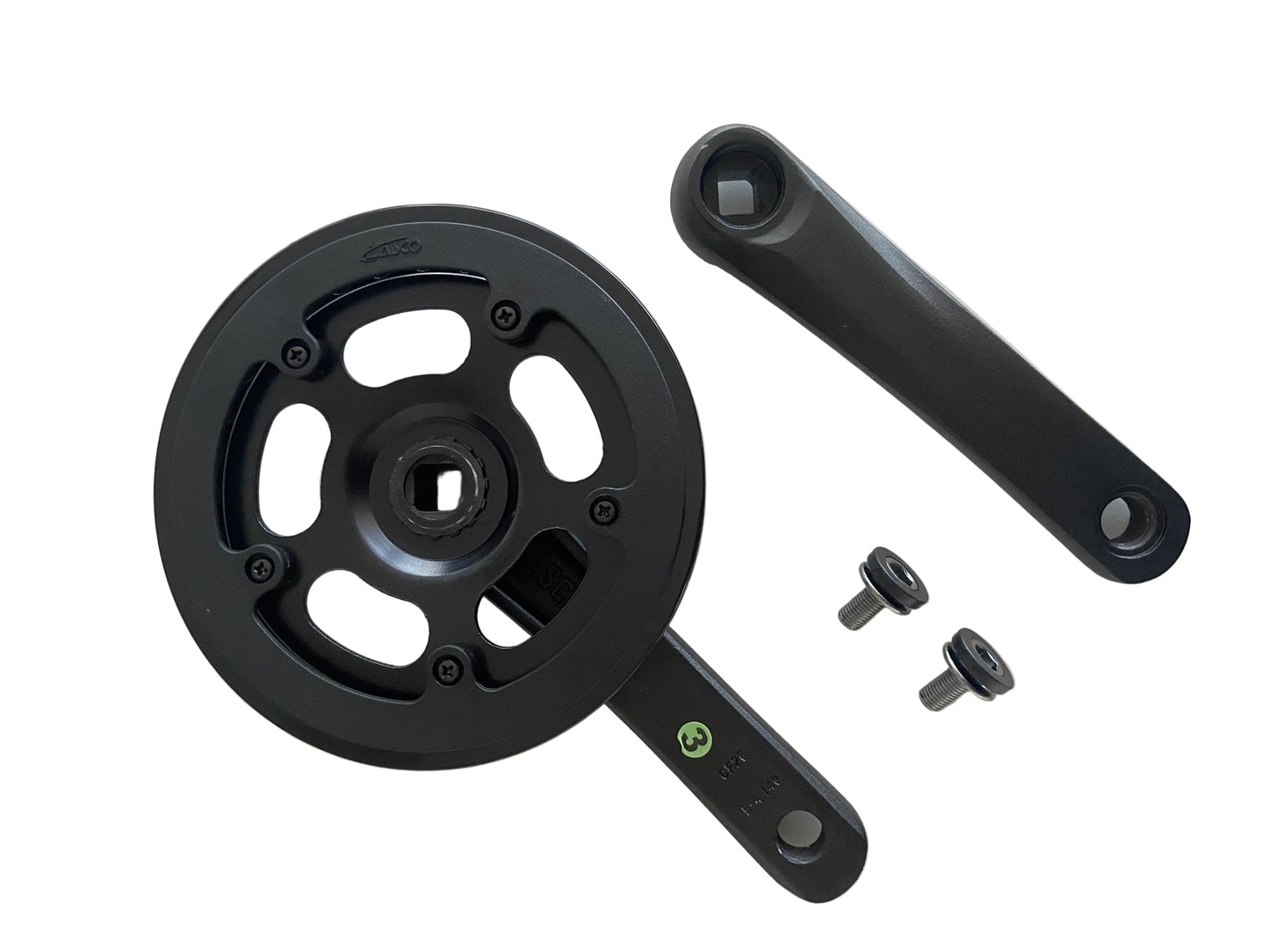 Kettingwiel 32T 127 met dubbele rand zwart