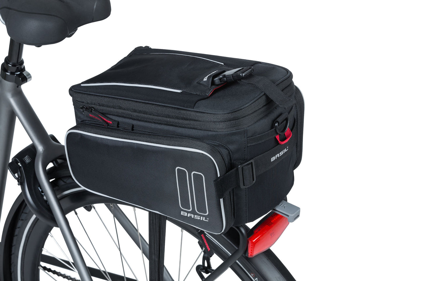 Basil 17789 Sport Design bagagedragertas MIK 7-15L. zwart