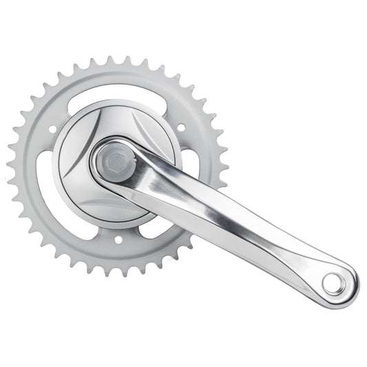 Prowheel kettingwiel set 38T. 170 mm. alu. st-blad 3/32 Nexus 92 mm.