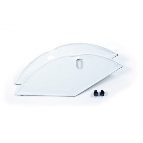 Hesling jasbeschermer toer wit PVC *