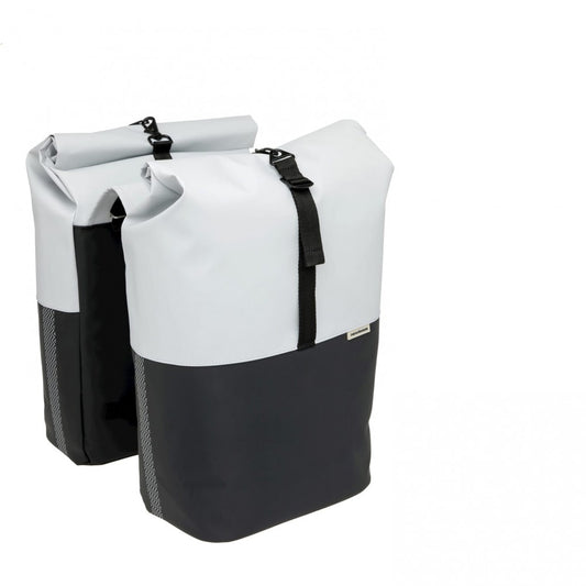 New Looxs tas nr. 393 Nyborg Double Light Grey/Black - 393.537