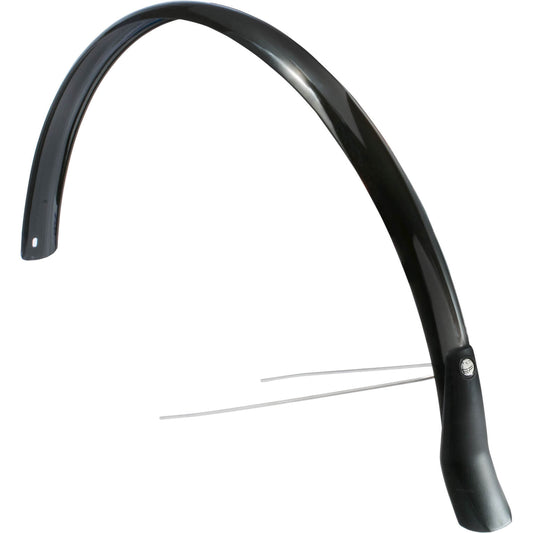Eurofender spatbord achter Snello 28" - 51 mm. zwart