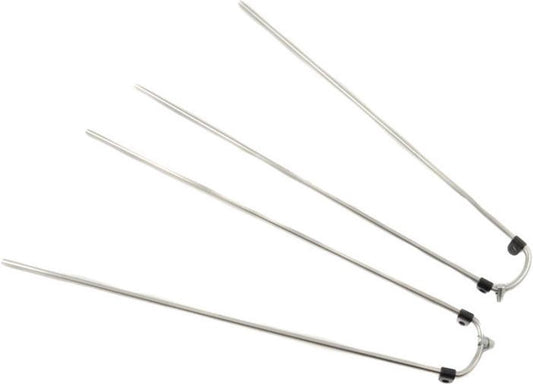 Mirage draadstang RVS 5 mm. - 45 mm. cpl. met bev.