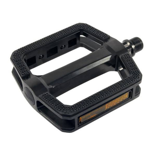 Union pedaal SP-180 AM alu. huis zwart non-slip zwart EDB as