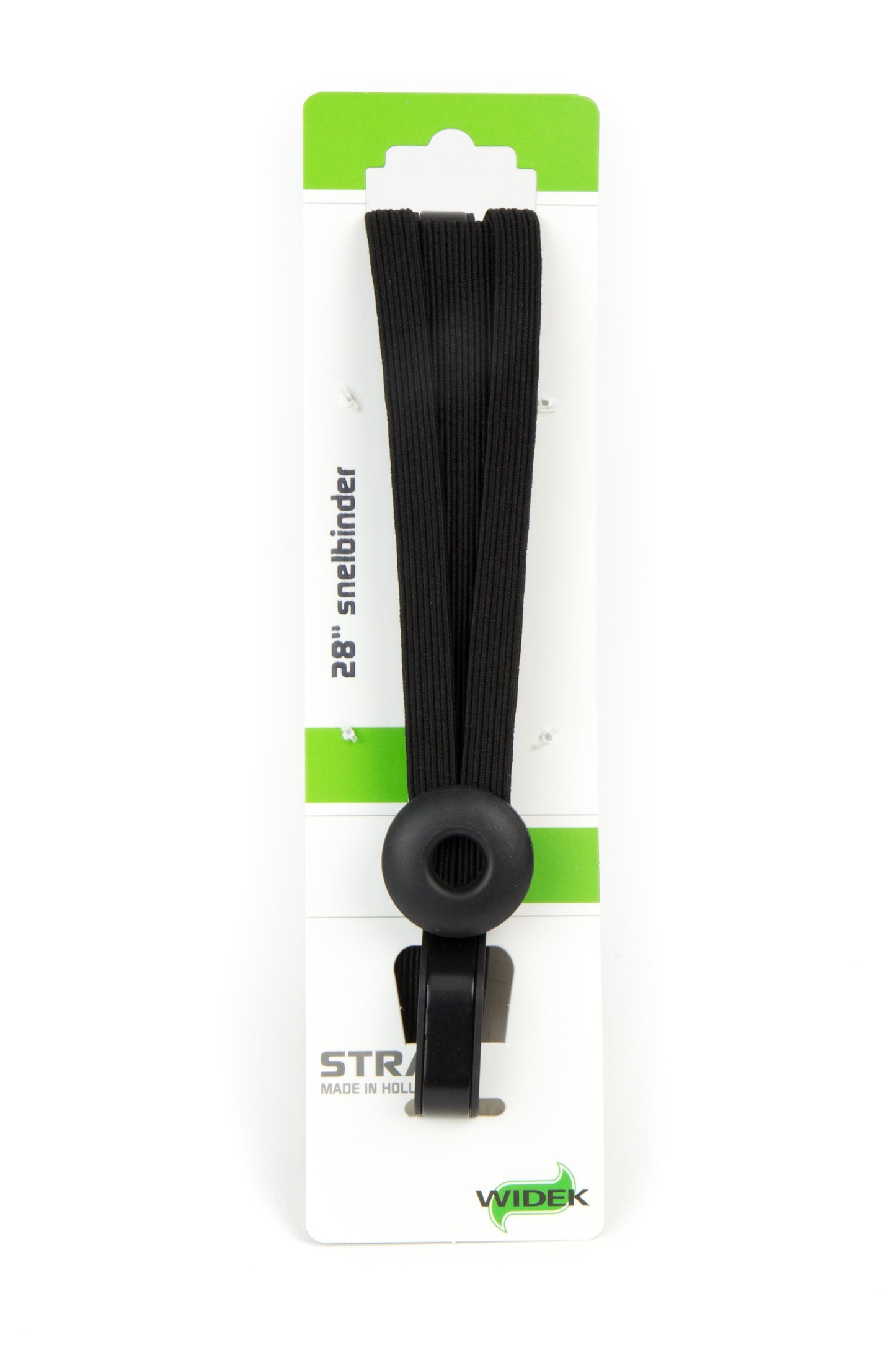 Widek Eye veiligheidsbinder met stalen haken 24/12/12 mm. zwart/zwart/zwart 191100 op kaart (54 cm.)
