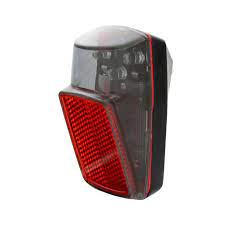 Union UN-4309 AM LED batterij achterlicht spatbord 1 x LED rood+lichtbalk