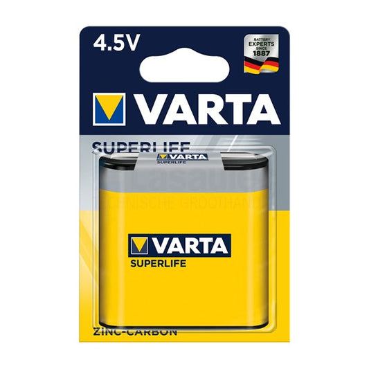 Batterij Varta 3R12 Superlife Normal plat
