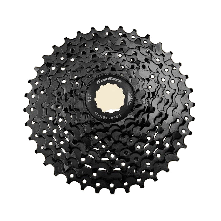 Sun Race CSM98 9AW-BOX B cassette 9V. 11-36 zwart