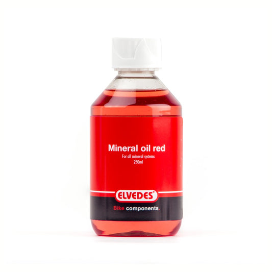 Elvedes 2015169 mineraal olie rood Shimano 250 ml.