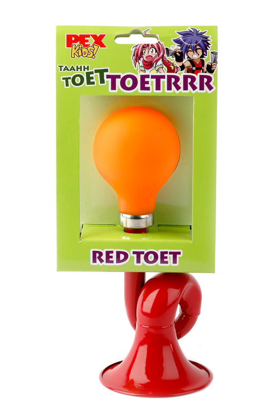 PexKids red toet posthoorn staal oranje bol