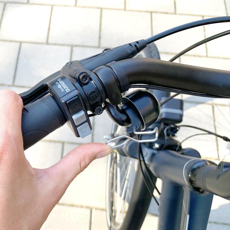 Widek E-bike bel zwart met speciale beugel
