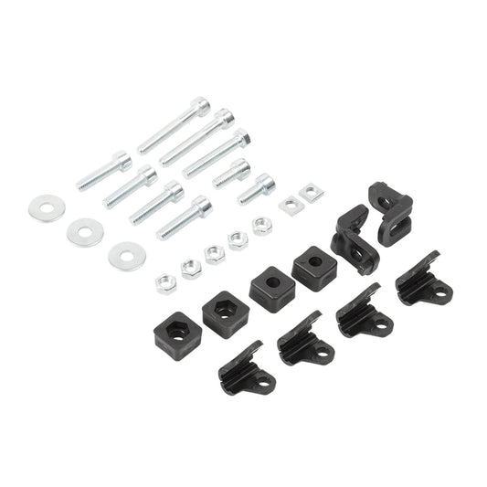 M-Wave Mud Max II F+R spatbord set 28" kunststof zwart 45 mm.