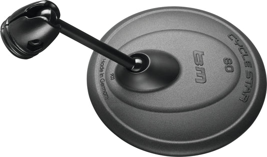 B&M 903/1 spiegel Cycle Star korte stang met bevestiging in en om stuur