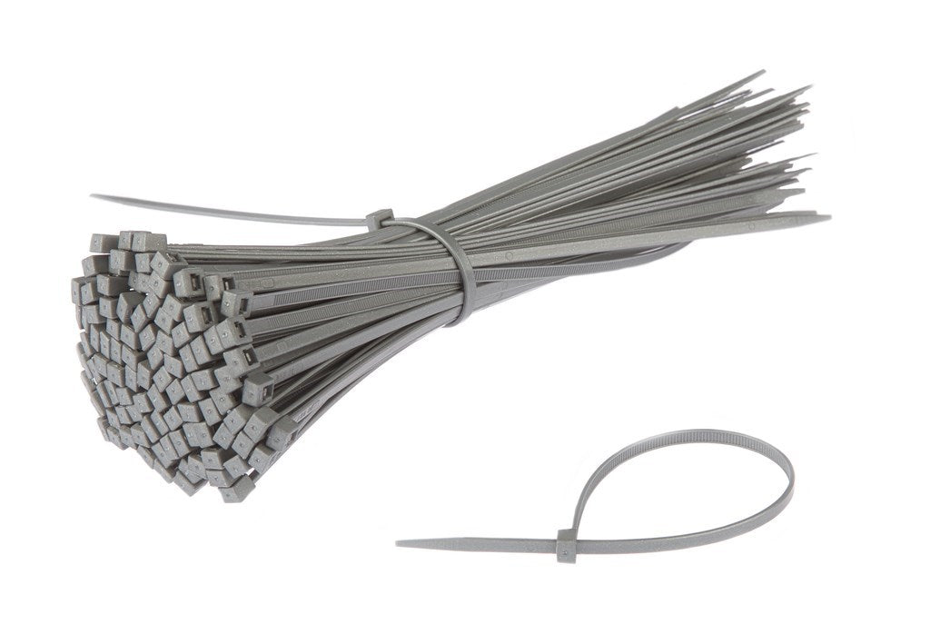 SapiSelco kabelbinder/tyrap 200x3.5mm. ø55mm. zilver (100)