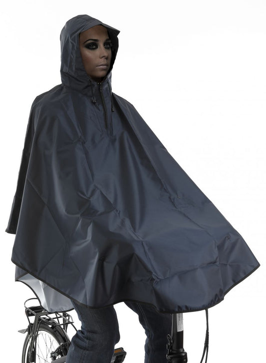 Mirage poncho polyester zwart