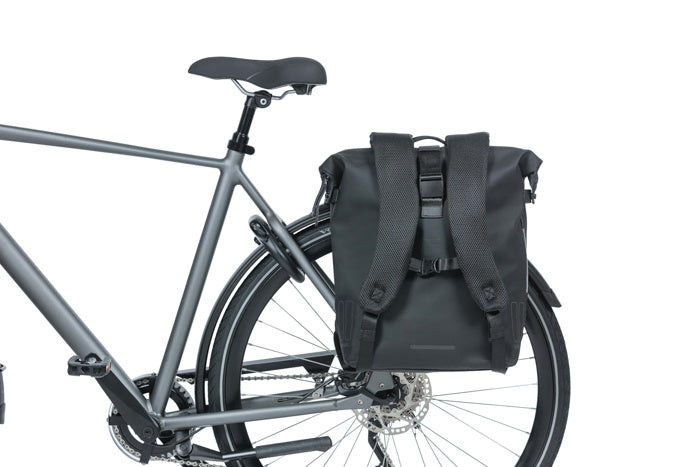 Basil 18079 Soho fietsrugzak Nordlicht 17L. night zwart