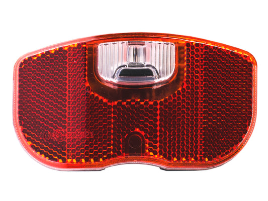 Simson 022013 batterij bagagedrager achterlicht "Cliff" 1 LED on/off