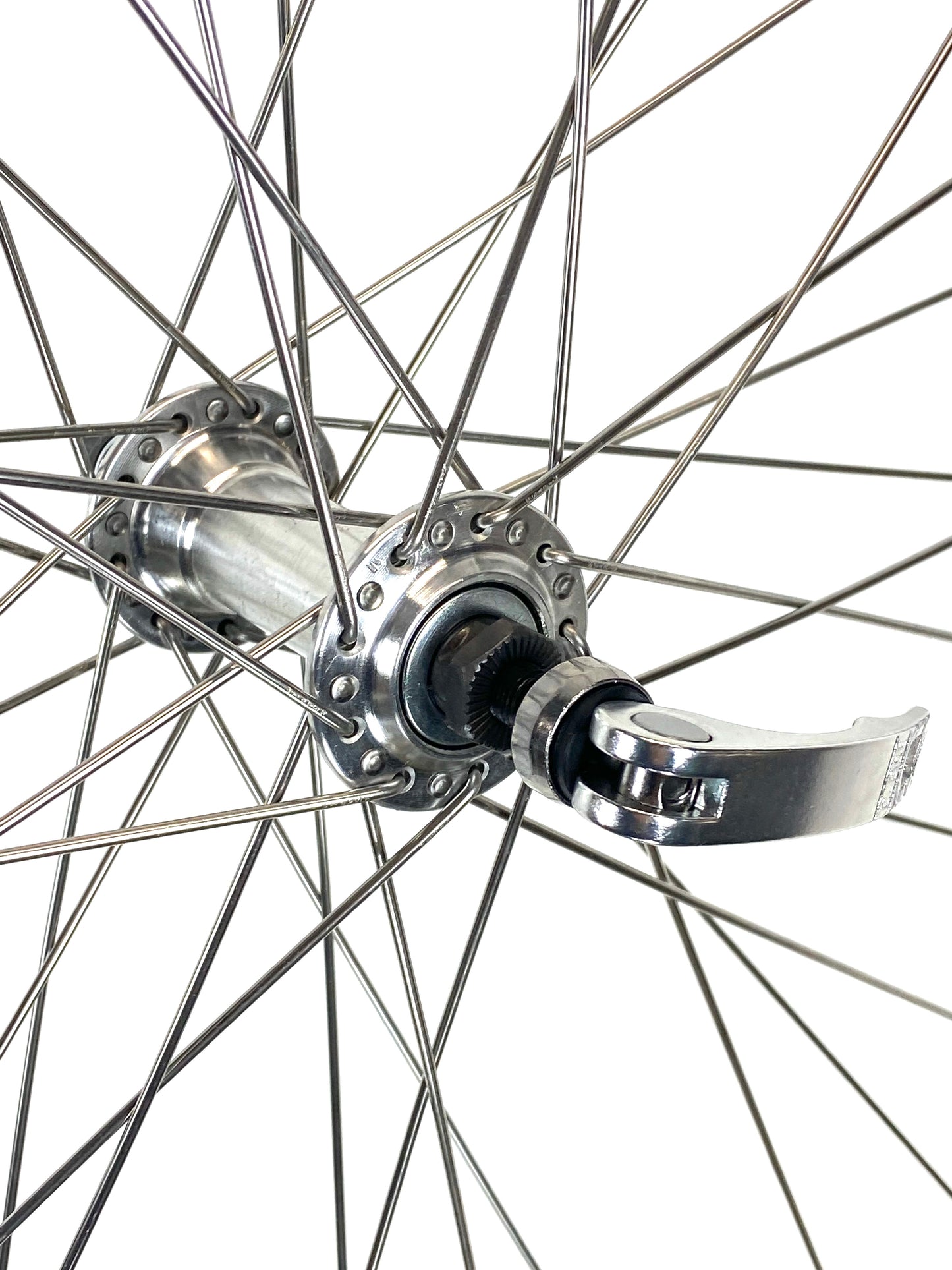 Voorwiel 802924 28" 19-622 hybride alu. zwart ZAC 19 QR RVS spaak