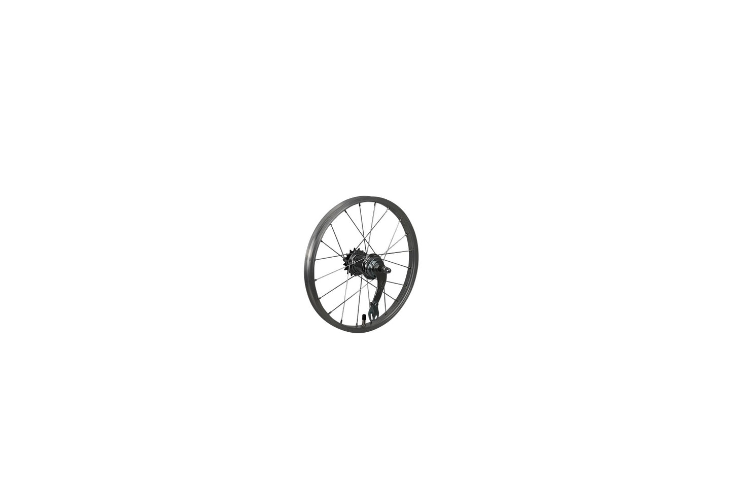 Achterwiel 800032 16x1.75 19-305 alu. remnaaf