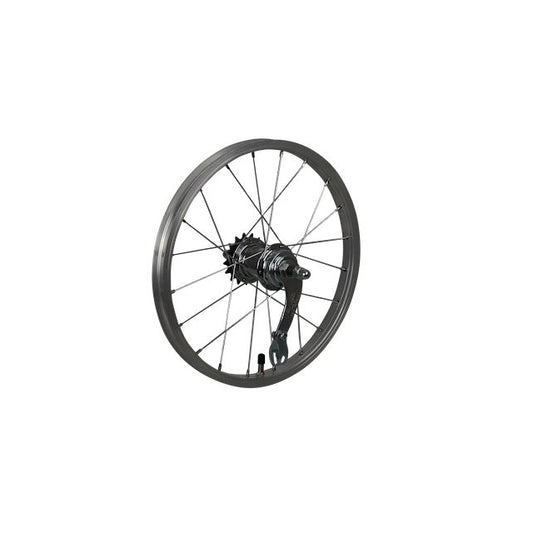 Achterwiel 800032 16x1.75 19-305 alu. remnaaf