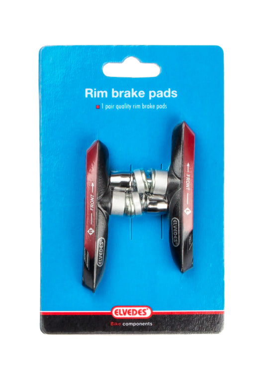 Elvedes 6815 v-brake remblok set 72 mm. dual-composite