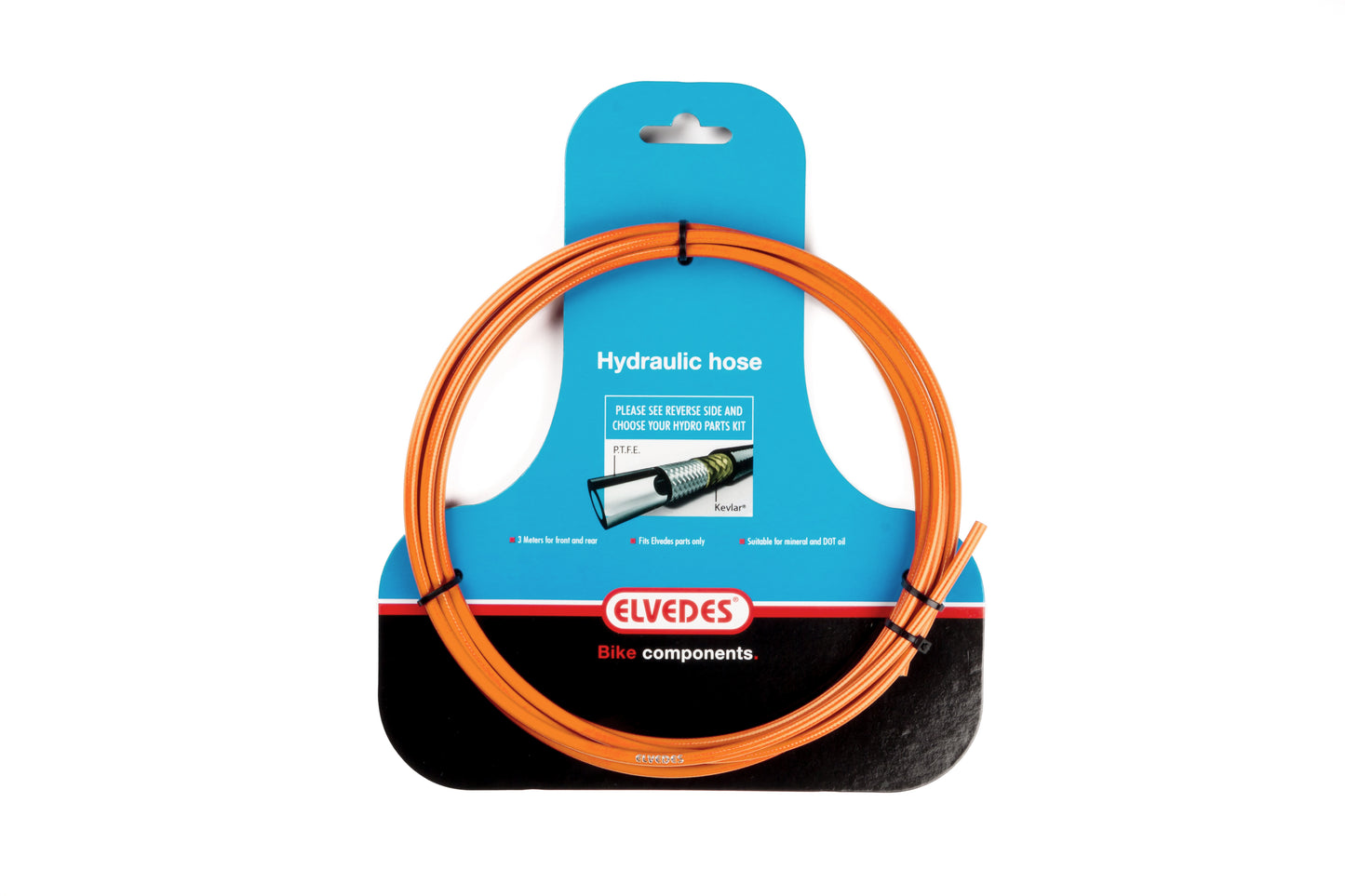 Elvedes 2011009 remslang oranje 3 m. Kevlar/PTFE passend Hydro Parts Kit 1,2,3 en 4