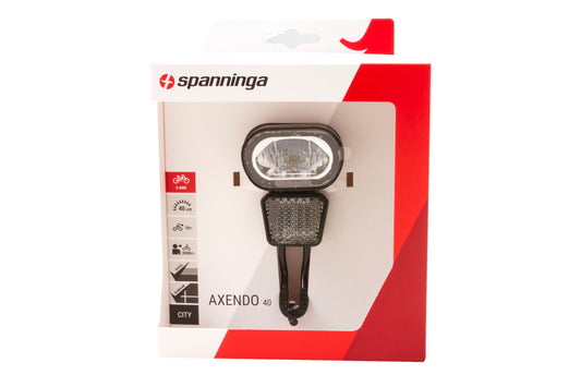 Spanninga Axendo 40 XE E-Bike koplamp 6-36VDC BR195