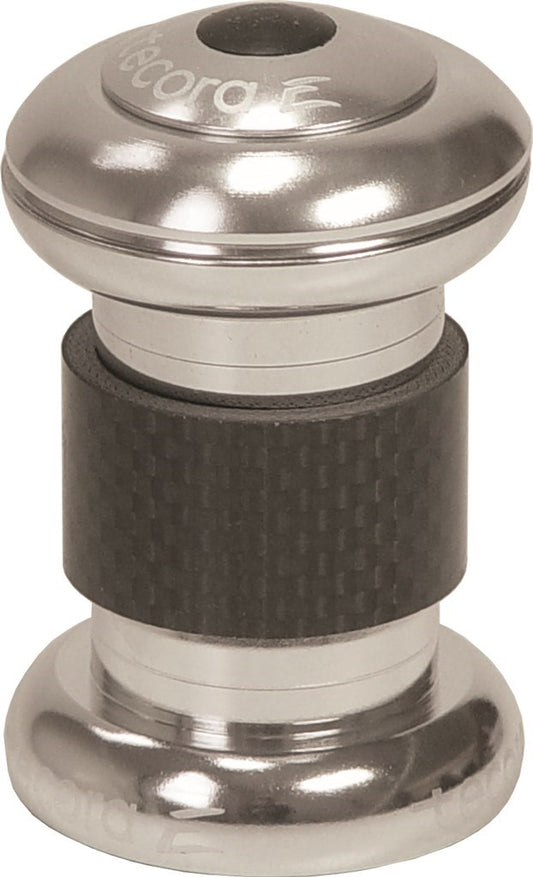 Tecora balhoofdstel 1" ahead alu gepolijst cartridge 26.4