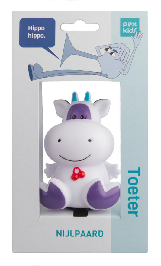 PexKids fietstoeter Nijlpaard