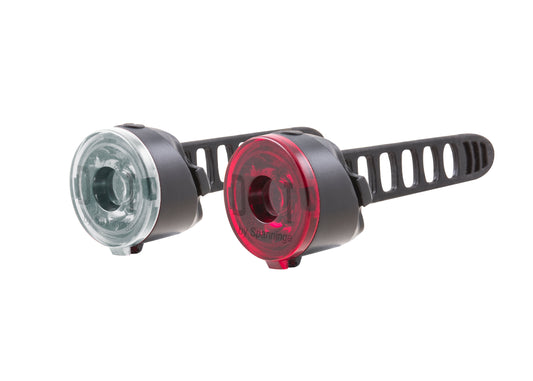 Spanninga DOT set voor + achter incl. batterijen