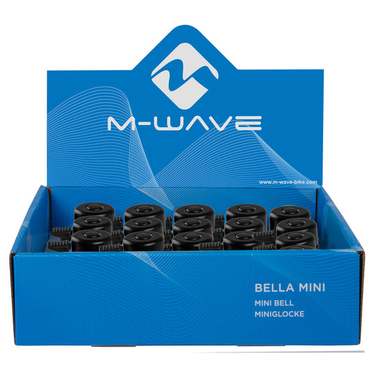 M-Wave fietsbel Bella Design mini zwart display (20)
