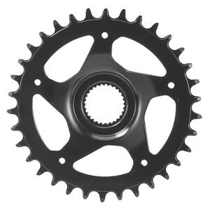SAMOX E-Bike kettingblad Bosch GEN4 38T 1/2x3/32 en 11/128" 50 mm. staal zwart