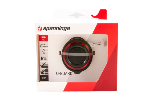 Spanninga O-GUARD XB spatbord achterlicht aan/uit incl. 2 x AAA batterij