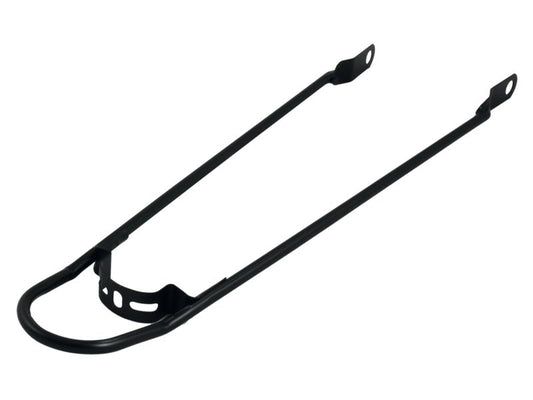 Spatbord stang 28" mat zwart + bumper