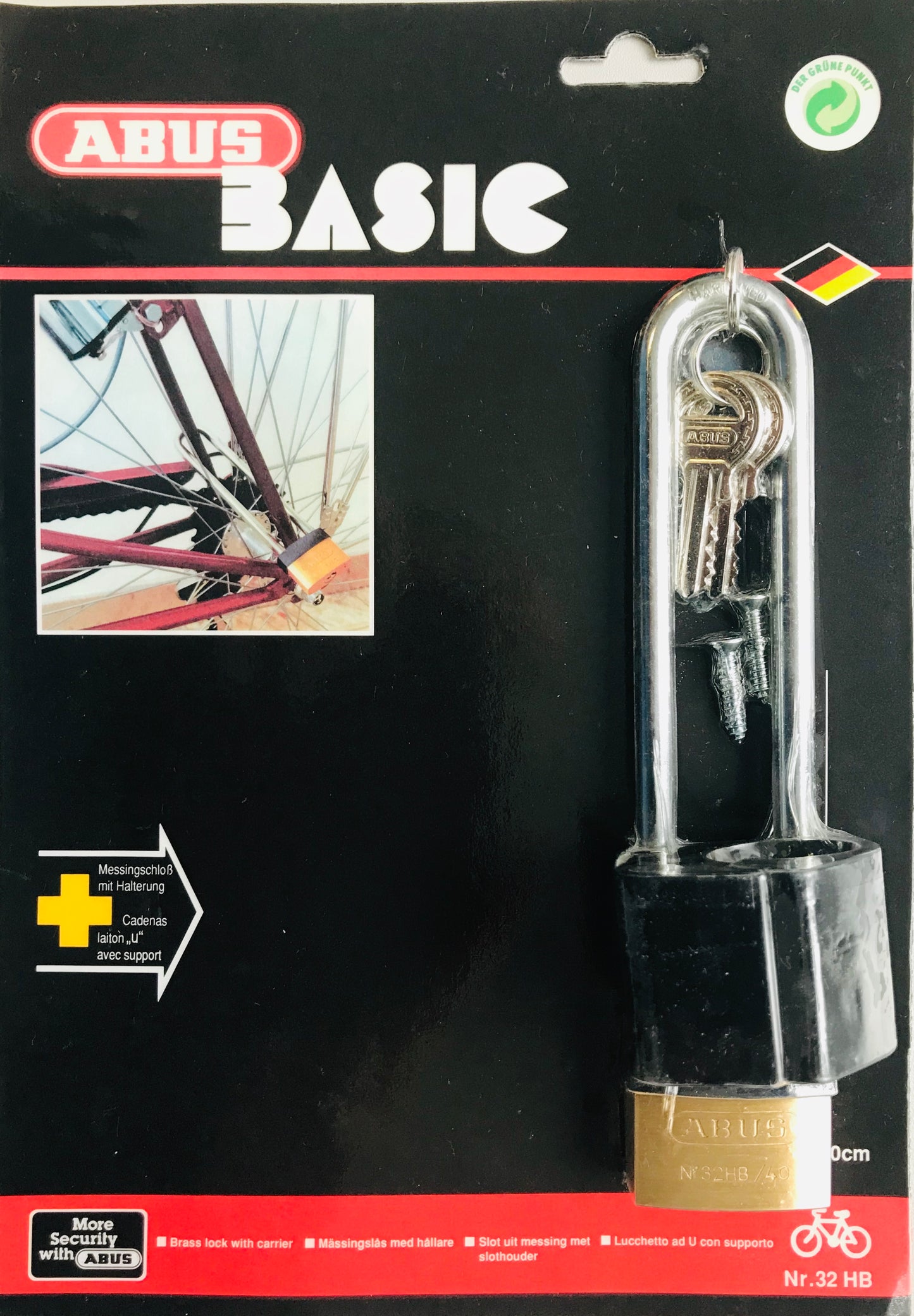 Abus 32/40 HB fietspenslot