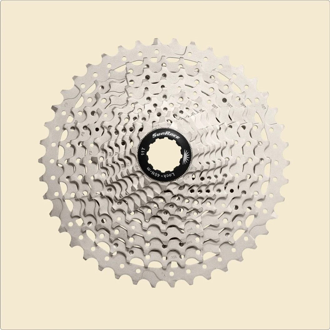 Sun Race CSMS3 TAX-BOX M cassette 10V. 11-40 metallic