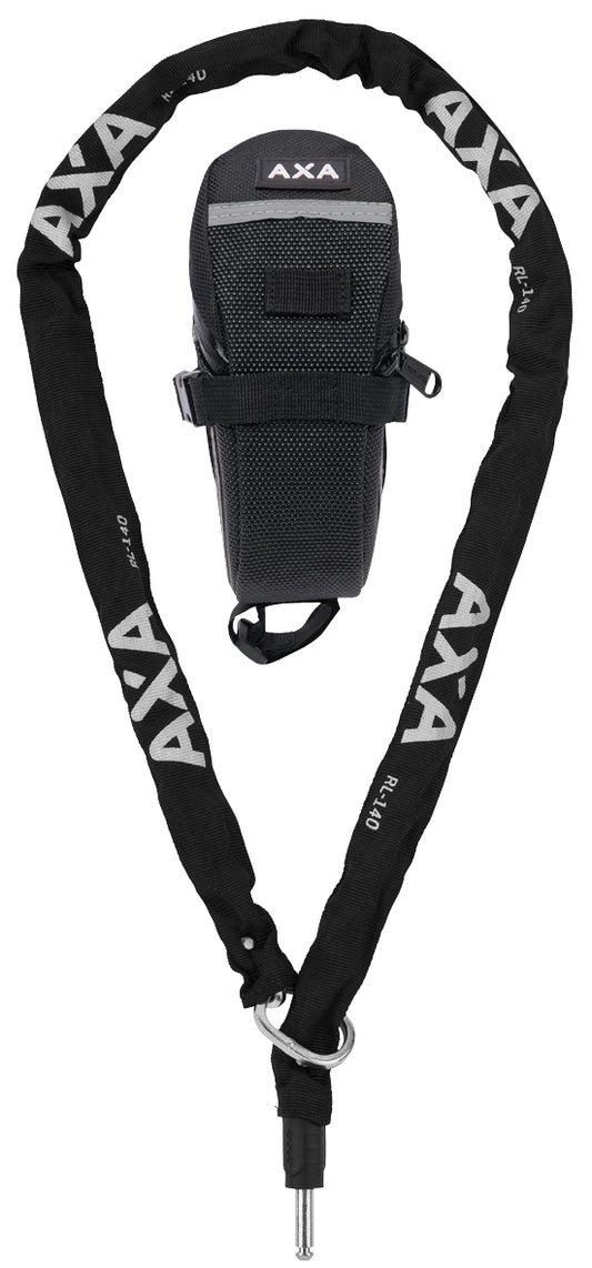 AXA PI Chain RLC 140/5,5 Black + Bag