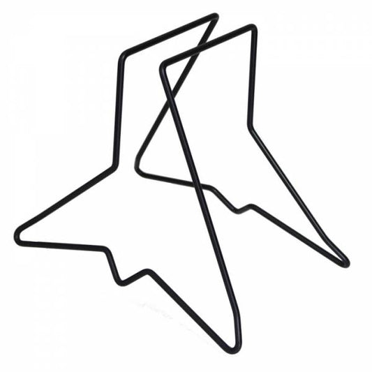 Steco fietspresentatiebeugel mat zwart