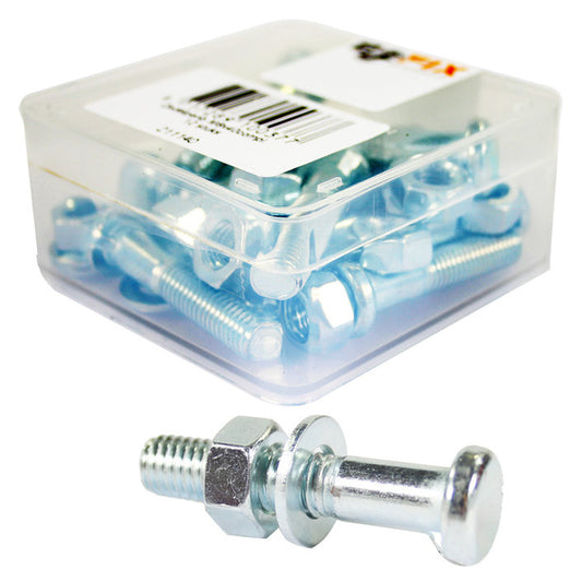 Zadelpenbout M8 x 40 compleet