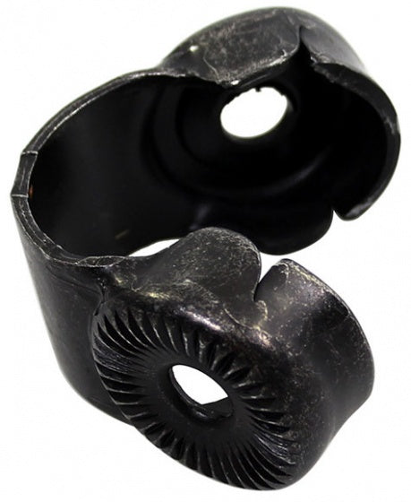 Steco klem mand-mee o.s. 25.4 mm. zwart