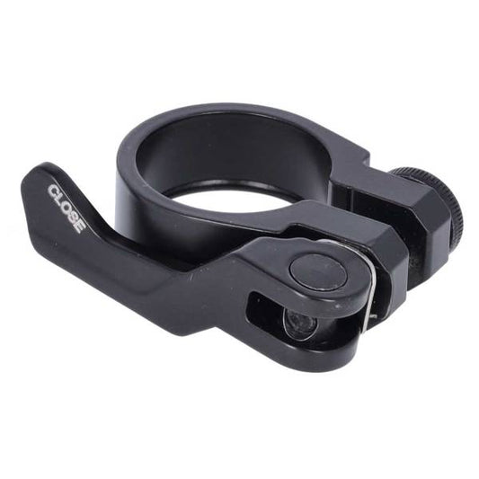 Ursus zadelbuisklem aluminium QR zwart 34.9 / hendel verticaal - 608D35V00-E01