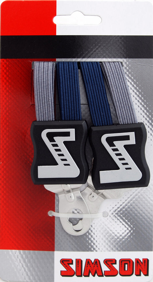 Simson 021356 snelbinder marine-grijs extra strong 4 binder, universele asplaat