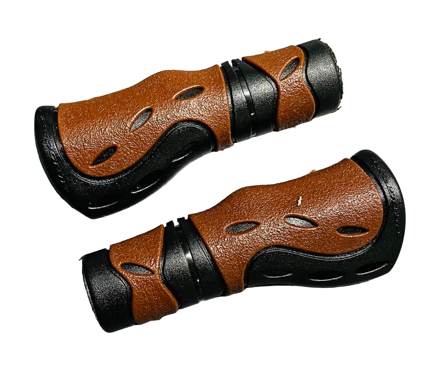 Clemente handvatten Pro Grip Wings zwart/bruin - nr. 989 (per stel)