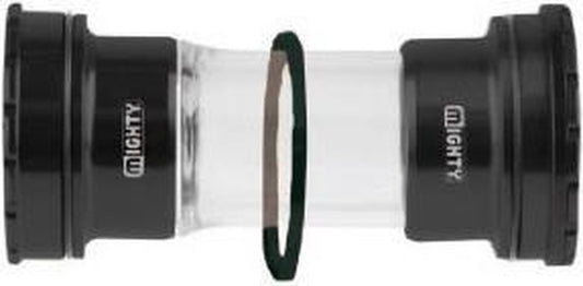 Mighty trapas pressfit alu. zwart 85.5 mm. race / 89.5 mm. MTB 92 mm.