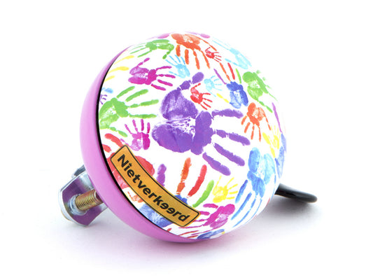 NietVerkeerd Ding-Dong bel staal 60 mm. hands