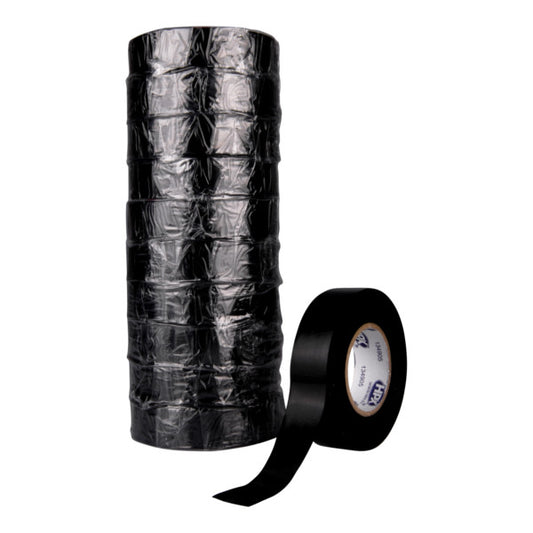 HPX isolatietape zwart 19 mm. x 20 mtr.